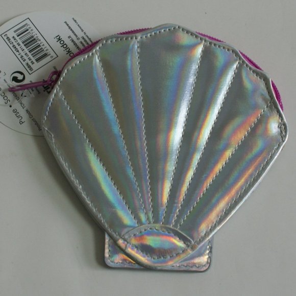 NWT Tokidoki Purse zipper clamshell shape (pearl) - Picture 2 of 3